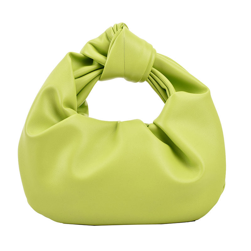 Women's Korean Fashion Moon Spring Texture Soft Leather Bags