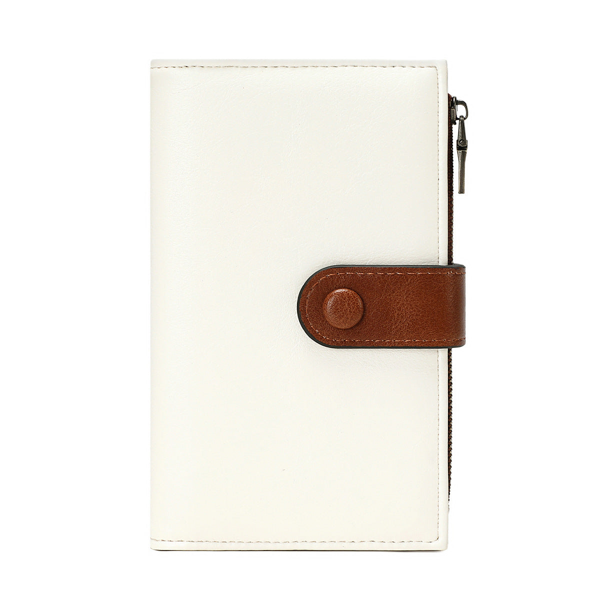 Women's Swiping Retro Passport Long Document Ladies Wallet