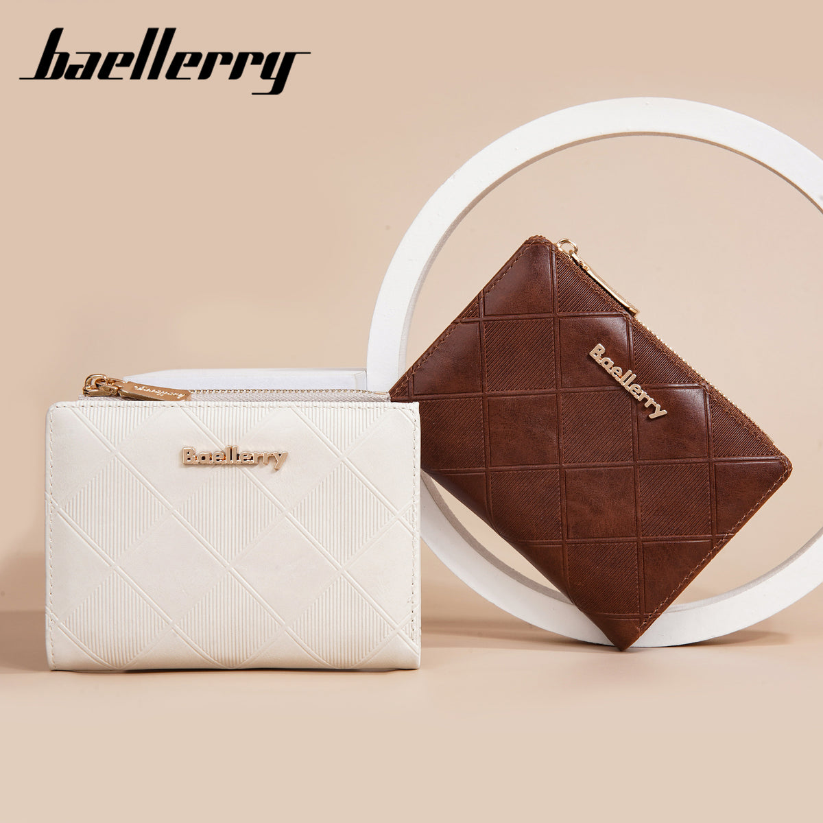 Cool Women's High-grade Diamond Zipper Fashion Ladies Wallet