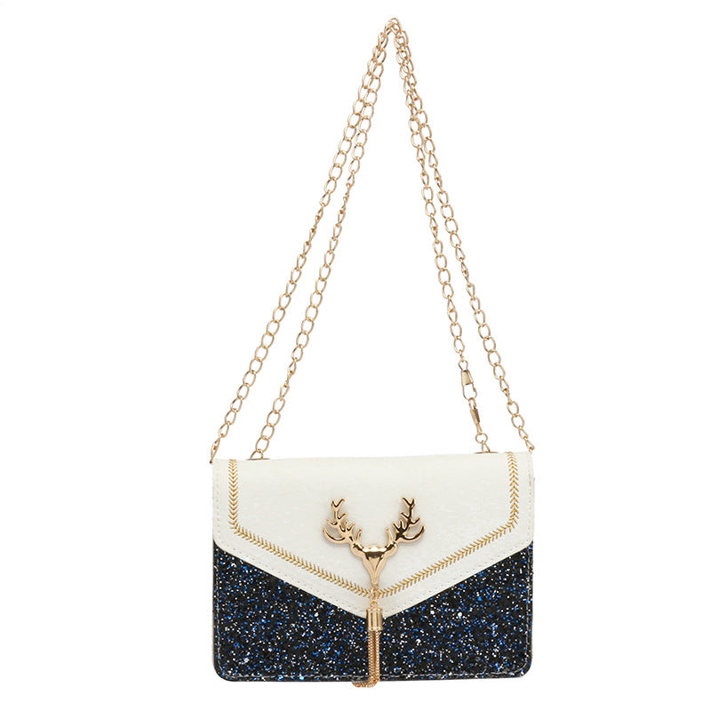 Sequin Chain Korean Style Fashion Classic Bags