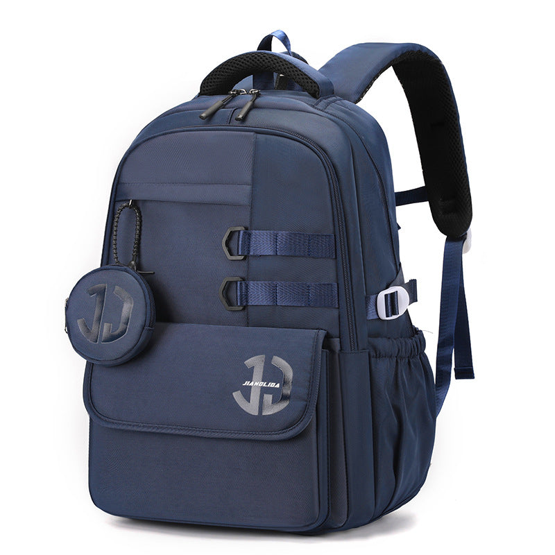 Men's High-grade Lightweight Large Capacity College Simple Backpacks