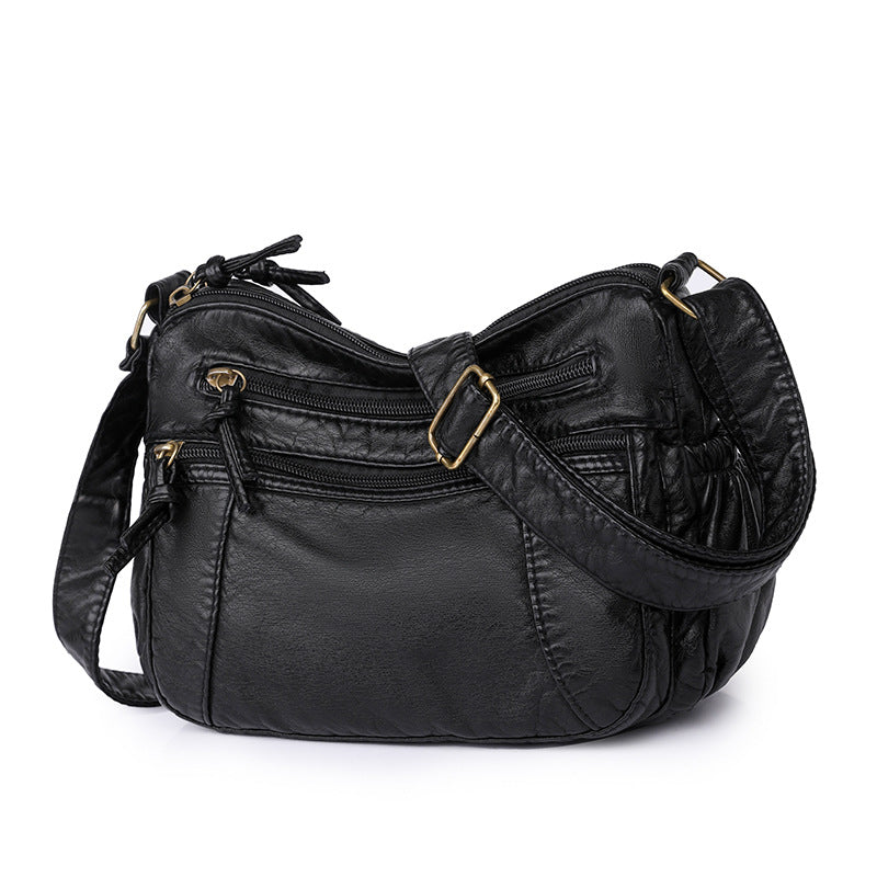 Women's Simple Large Capacity Lady Soft Surface Fashion Women's Messenger Bag