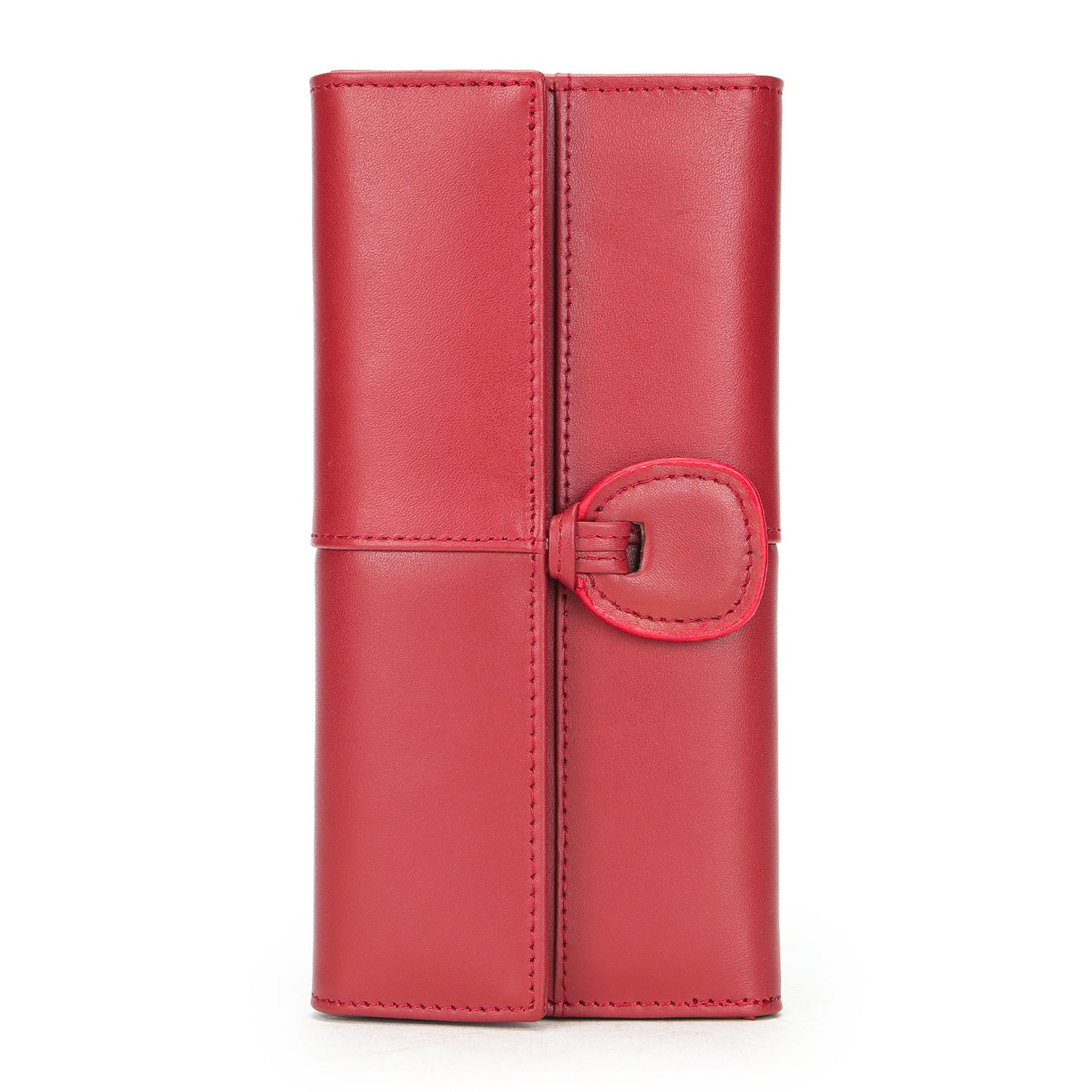 Women's Leather Large Capacity Multiple Slots Simple Ladies Wallets