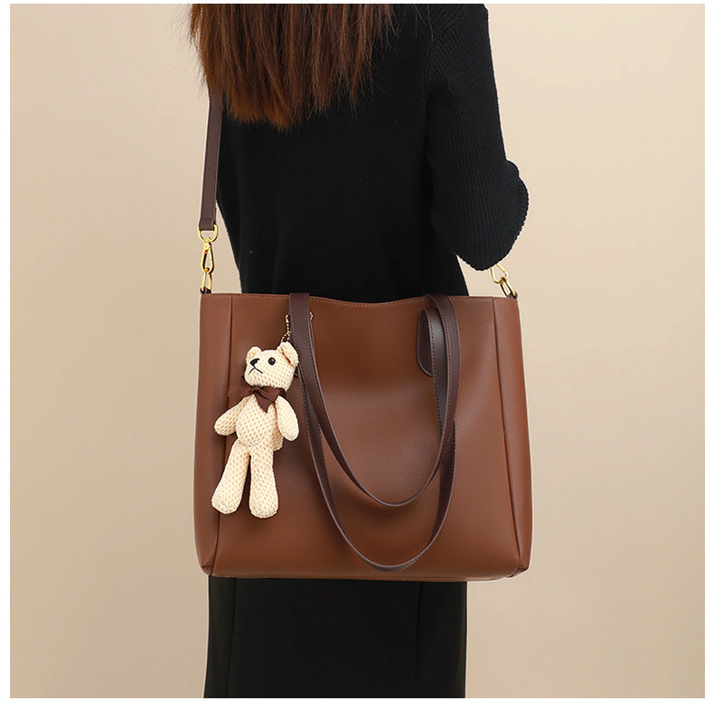 Large Capacity Genuine Leather Fashion High-grade Tote Bags