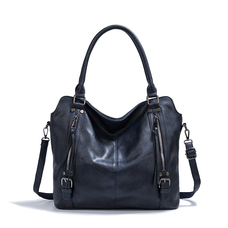 Women's Large Portable Soft Leather Capacity Handbags