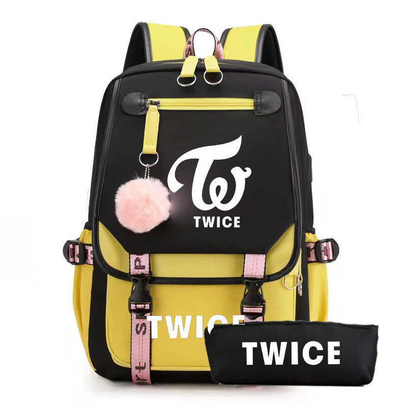 Attractive Yu Sun Rechargeable Pencil Korean Backpacks