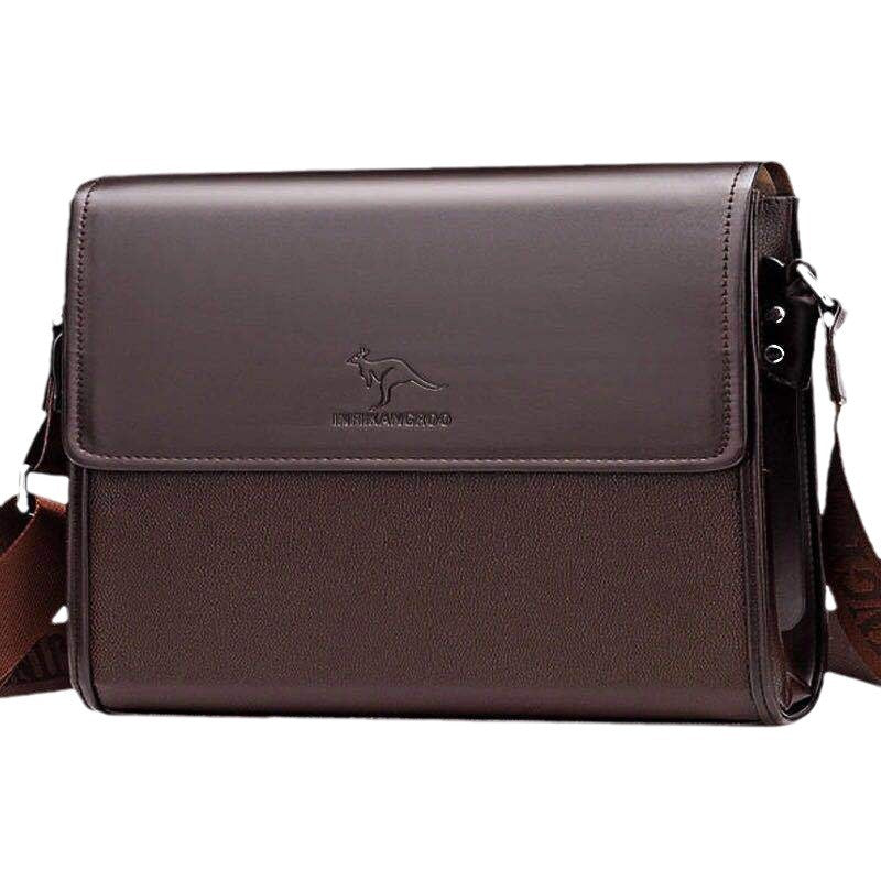 Men's Green Large Capacity Business Fashion Men's Messenger Bags