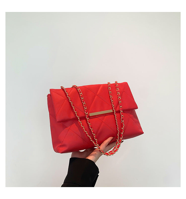 Beautiful Summer Embroidery Thread Personality Trend Women's Shoulder Bag