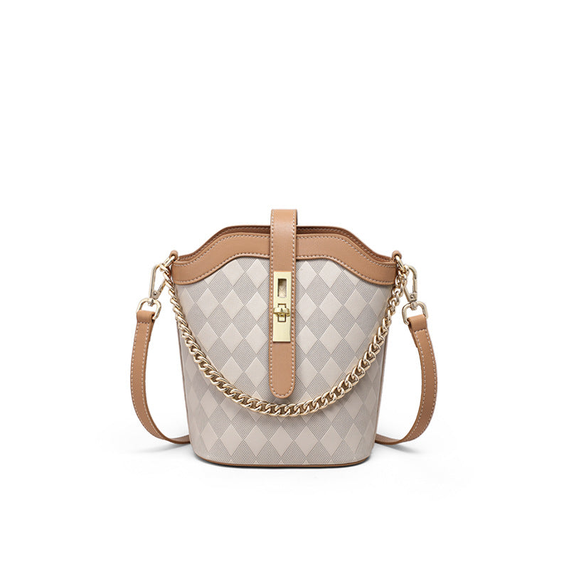 Women's Autumn Water Portable Genuine Leather Luggage