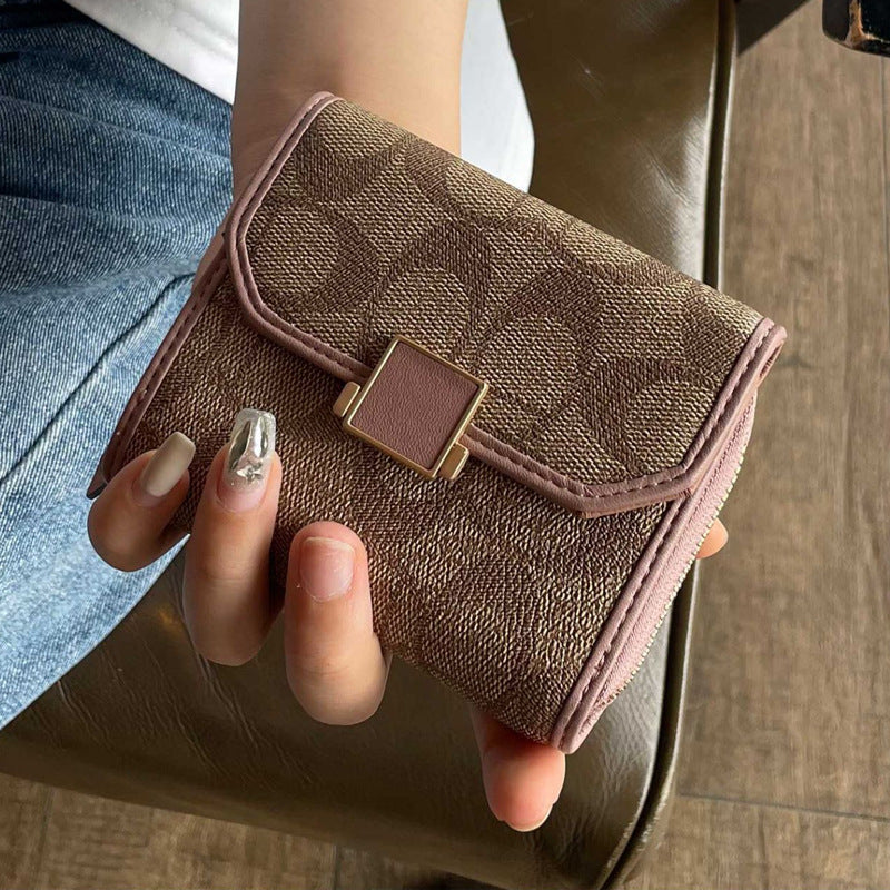 Classy Creative Women's Short Design Exquisite Ladies Wallet