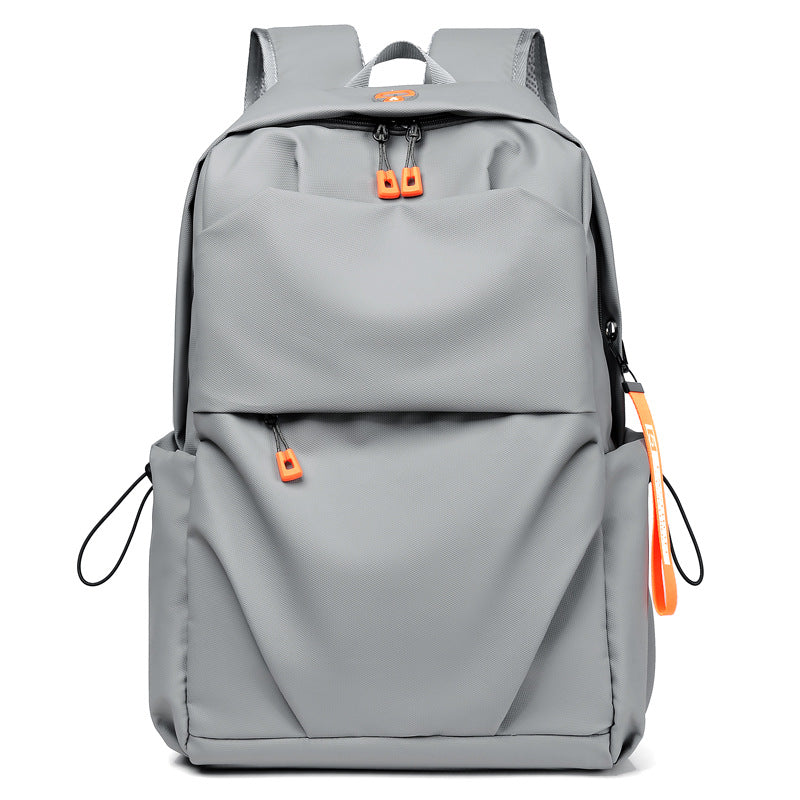 Simple Solid Color Business Commute Computer Backpacks