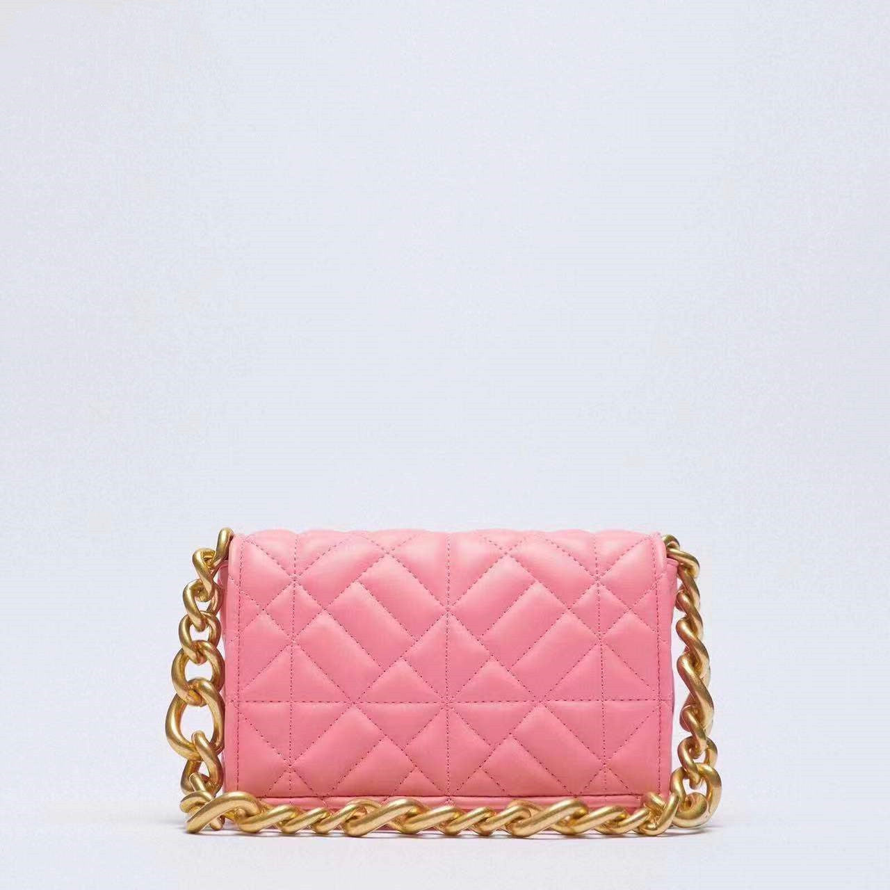 Women's Classic Style Rhombus Chain Oversized Quilted Crossbody Bags