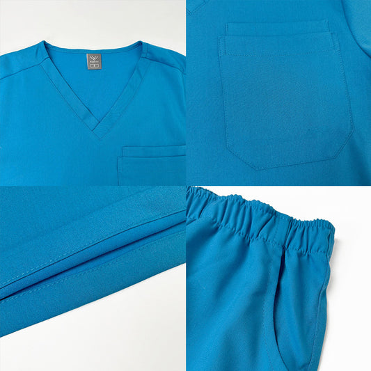 Work Clothes Elastic Operating Gown Sleeve Pet Beauty Uniform