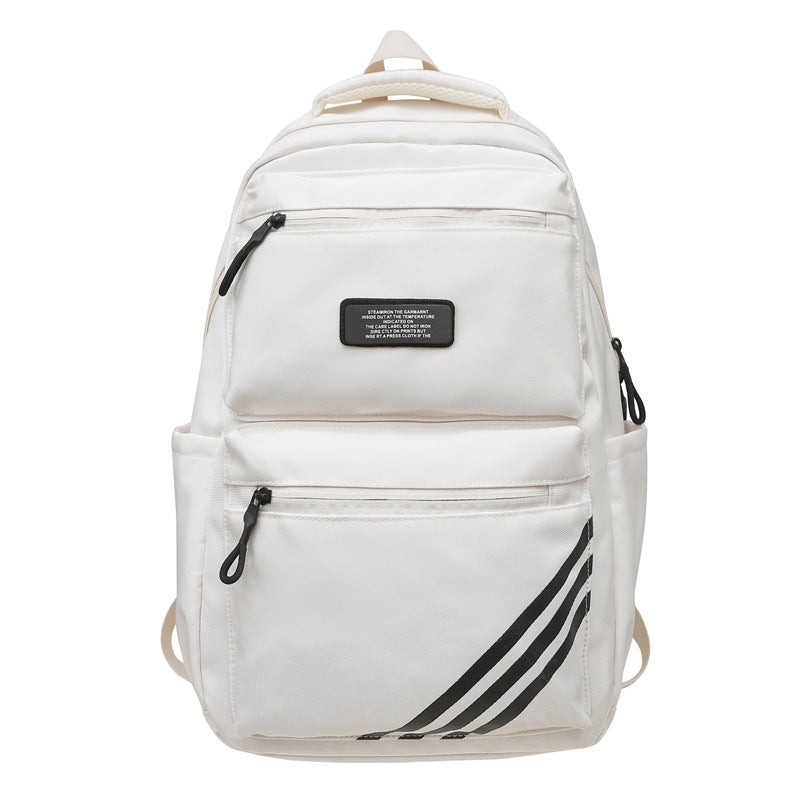 Women's & Men's Large Capacity Good-looking Leisure Korean Style Middle School Students' Schoolbags
