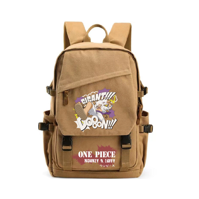 Men's Piece Cartoon Dragon Ball Totoro Joint Middle School Students' Schoolbags