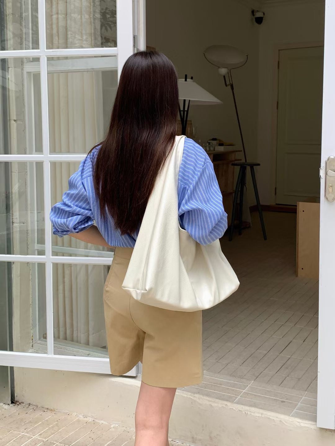 Texture Sense Large Capacity Totes Now Shoulder Bags