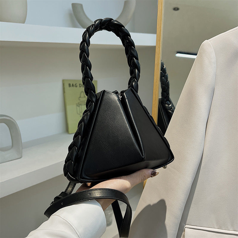 Women's Niche Personality Twist Spring Fashion Portable Shoulder Bags