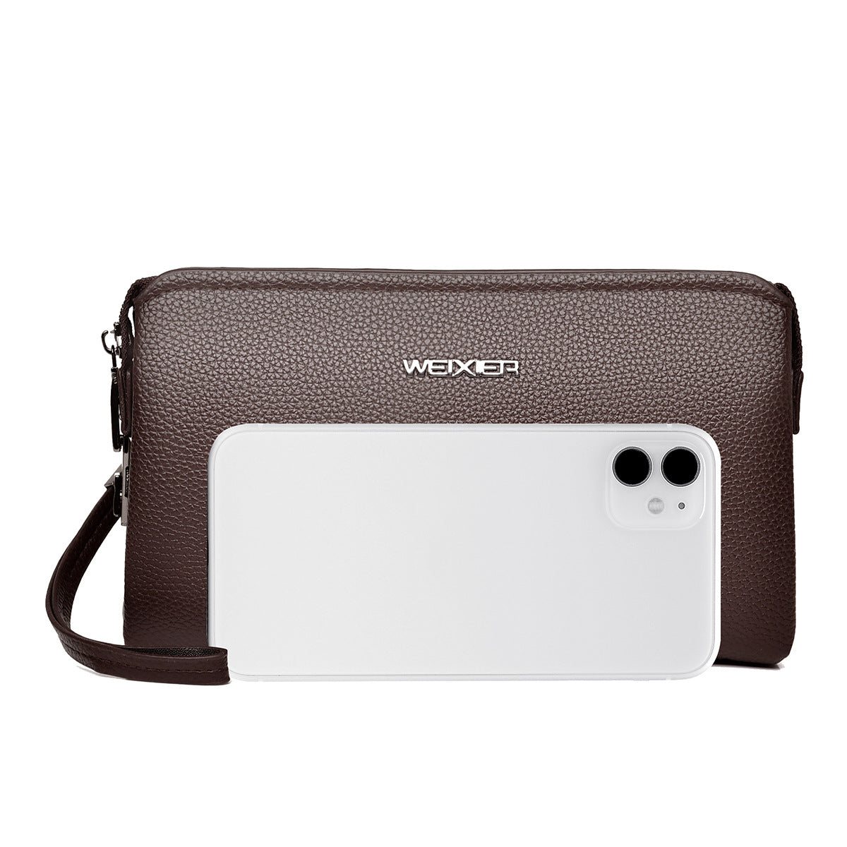 Men's Clutch High Sense Business Pure Color Men's Handbags