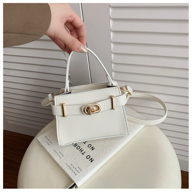 Women's Simple Decorative Texture Light Luxury Solid Color Women's Shoulder Bag