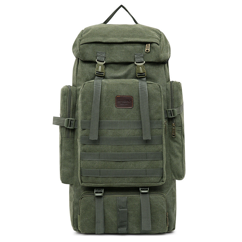 Women's & Men's & Canvas Large Capacity Simple Breathable Backpacks