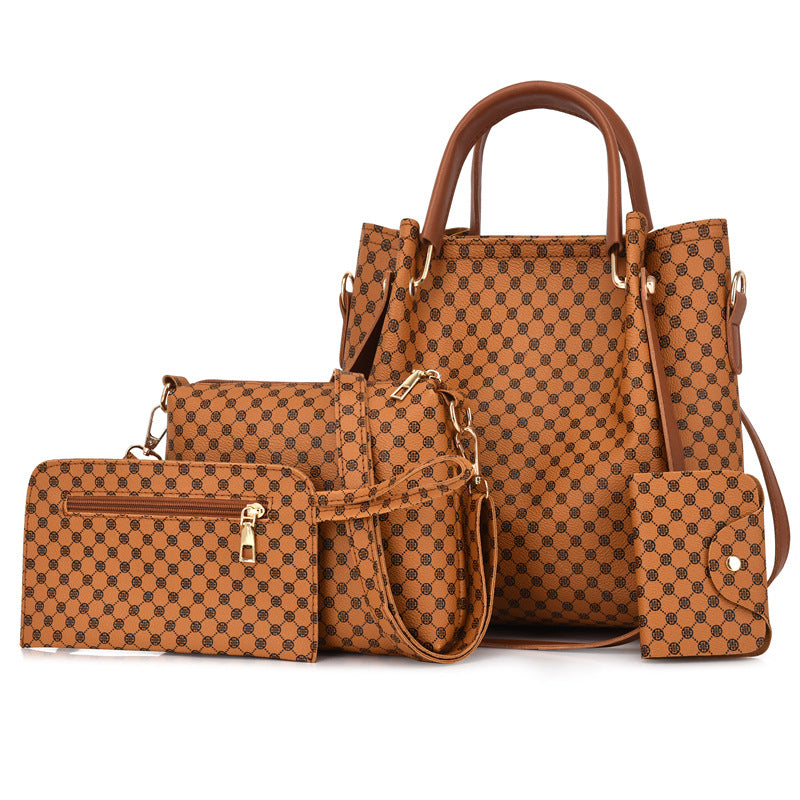 Trendy Attractive Women's Retro Set Printed Women's Shoulder Bag
