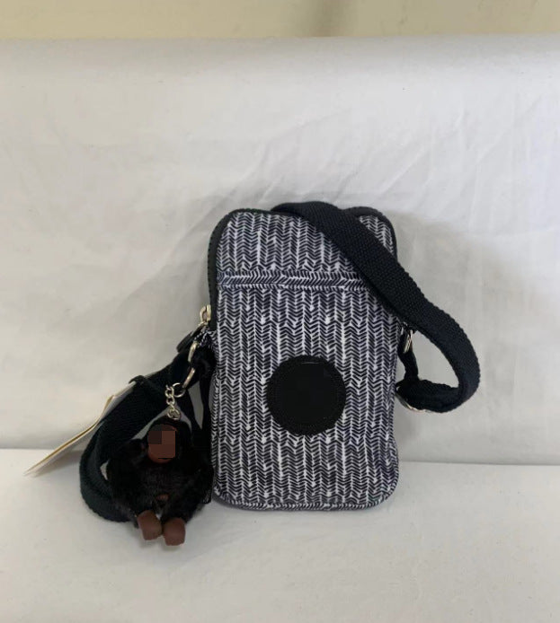 Spring Home Monkey Urban Simple Nylon Phone Bags