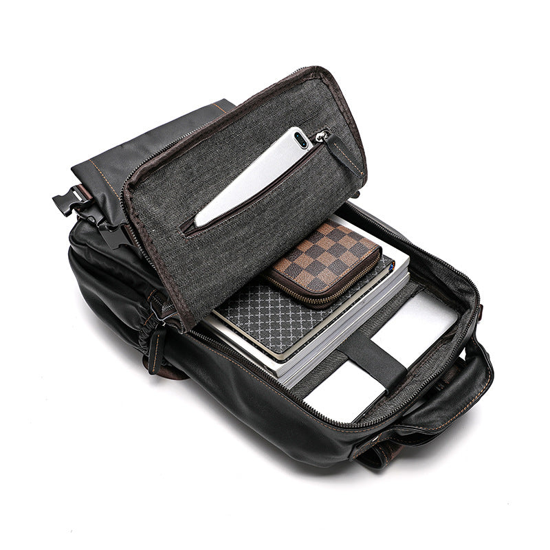 Women's & Men's & Leather Computer Portable Backpacks