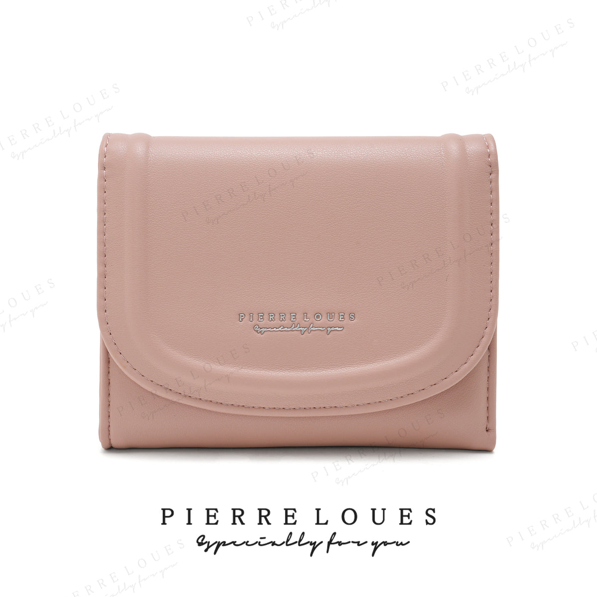 Women's Trifold High-grade Korean Solid Color Style Ladies Wallet