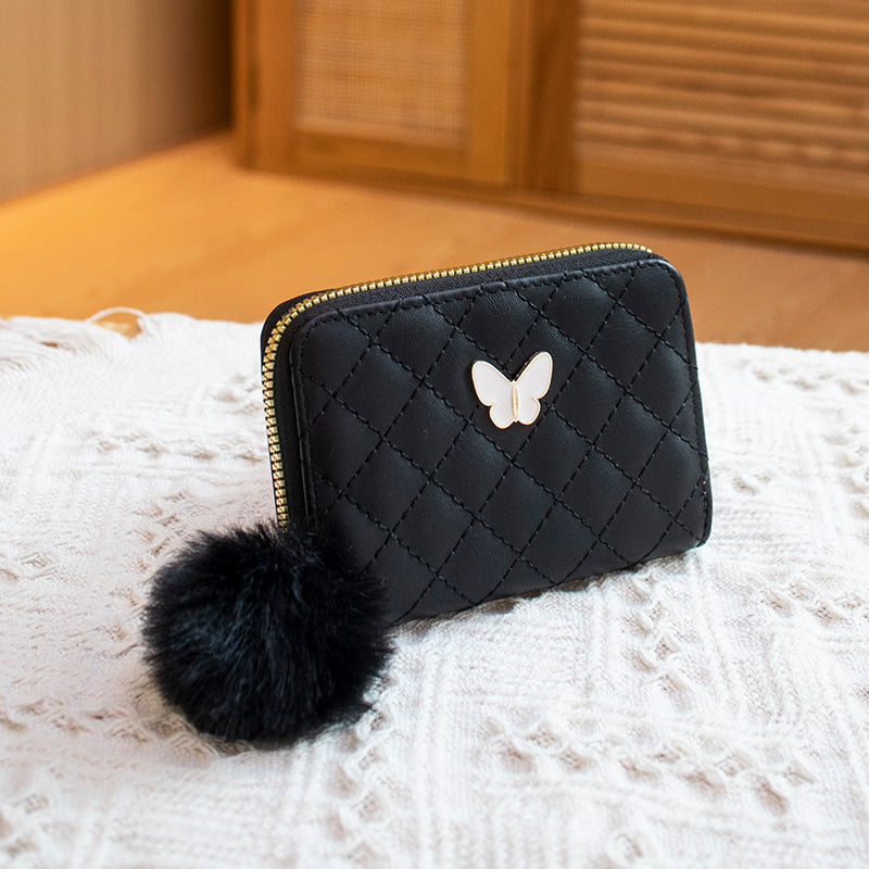 Women's Design High-grade Clutch Welfare Rhombus Ladies Wallet