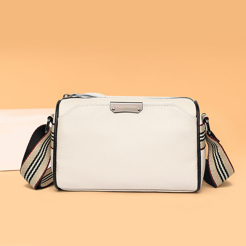 Women's Leather Fashion Large Capacity Female Soft Shoulder Bags