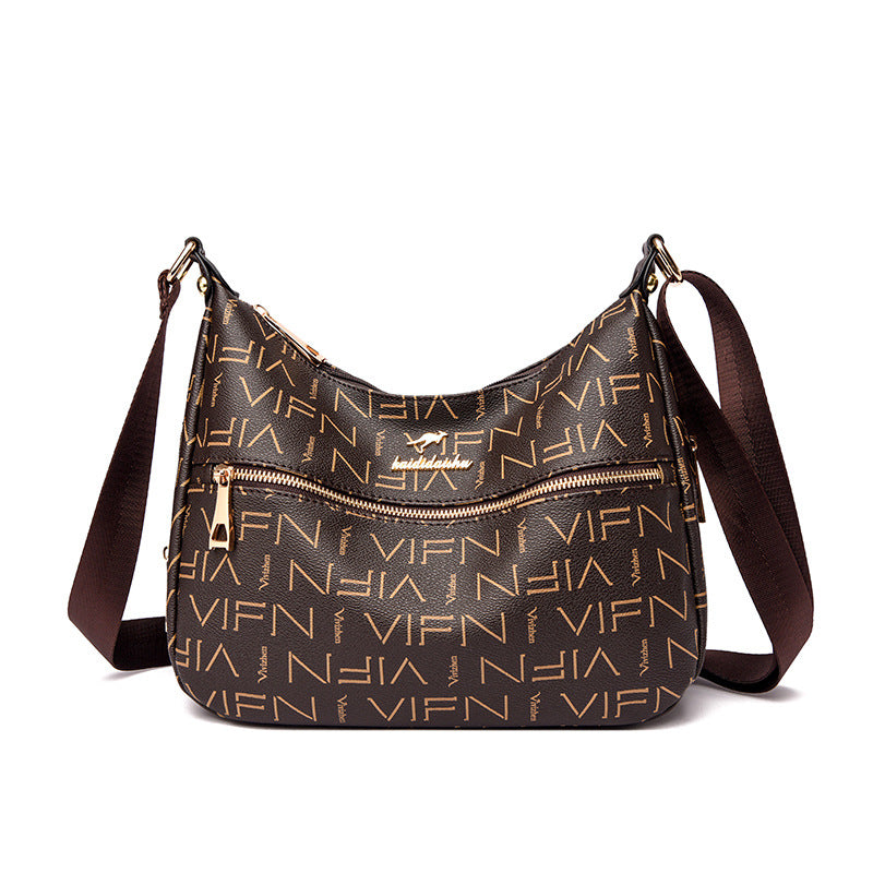 Winter Korean Fashion Large Capacity Soft Crossbody Bags