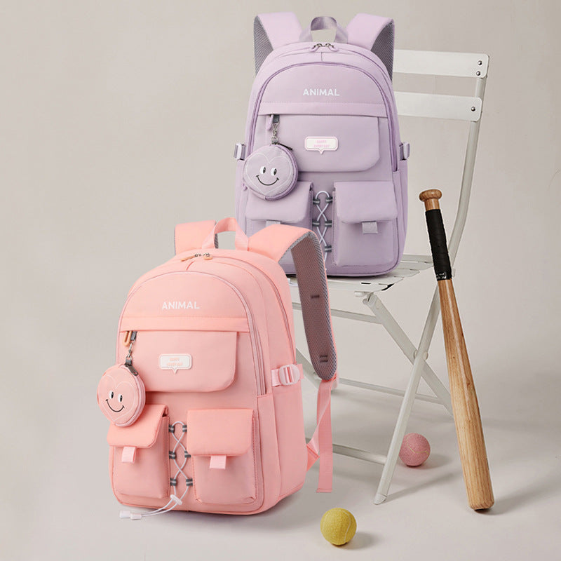 Popular Beautiful High College Quality Style Middle School Students' Schoolbags