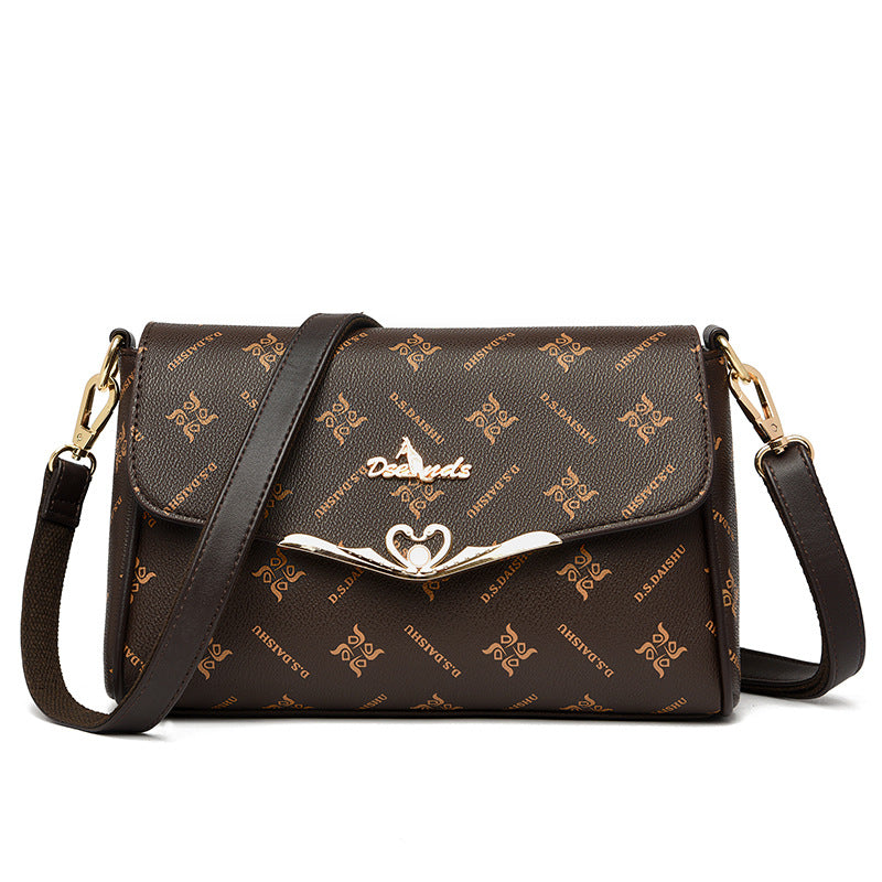 Women's Fashion Soft Leather Large Capacity Mom Crossbody Bags