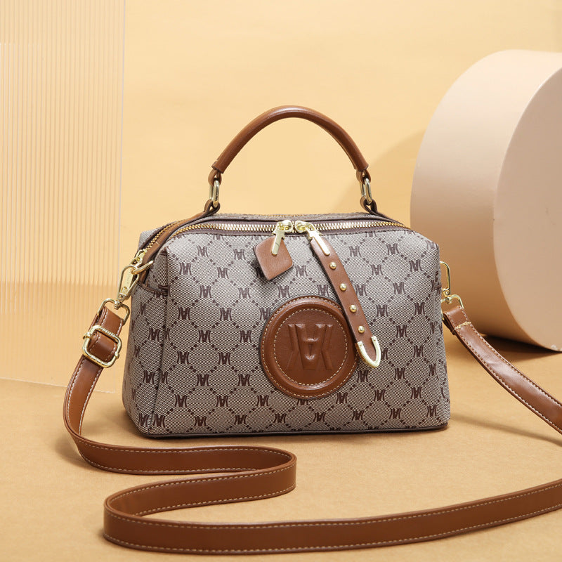 Women's Commuter Retro Easy Matching Large Capacity Shoulder Bags