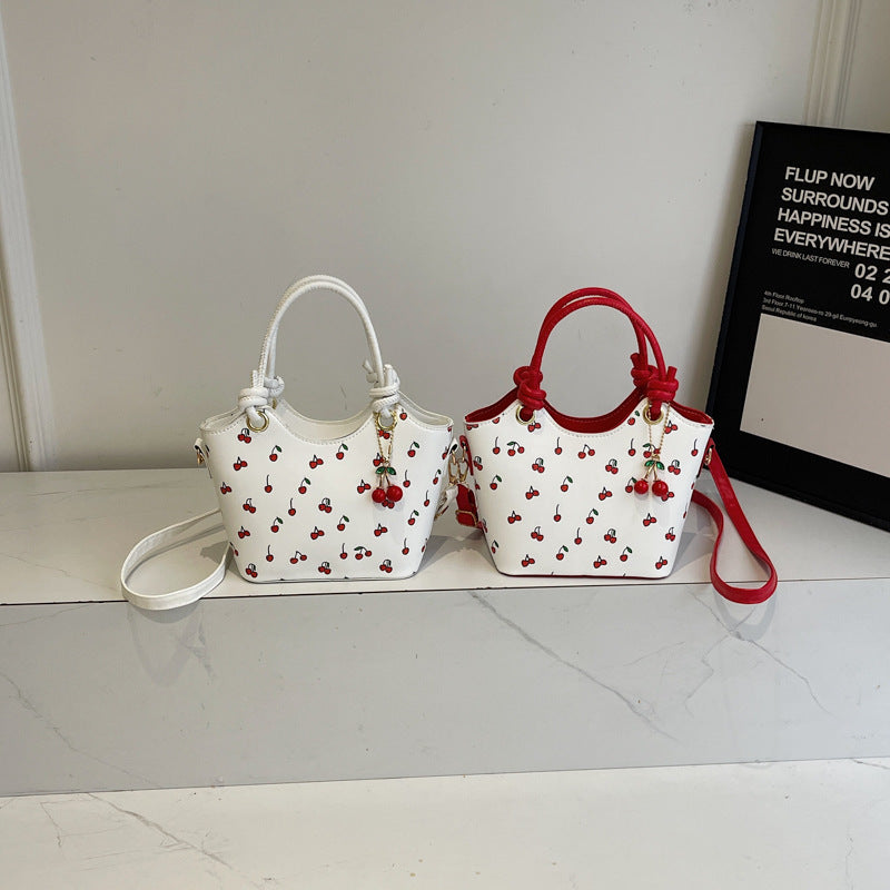 Trendy Girly Fashion Commuting Cute Pendant Large Handbags