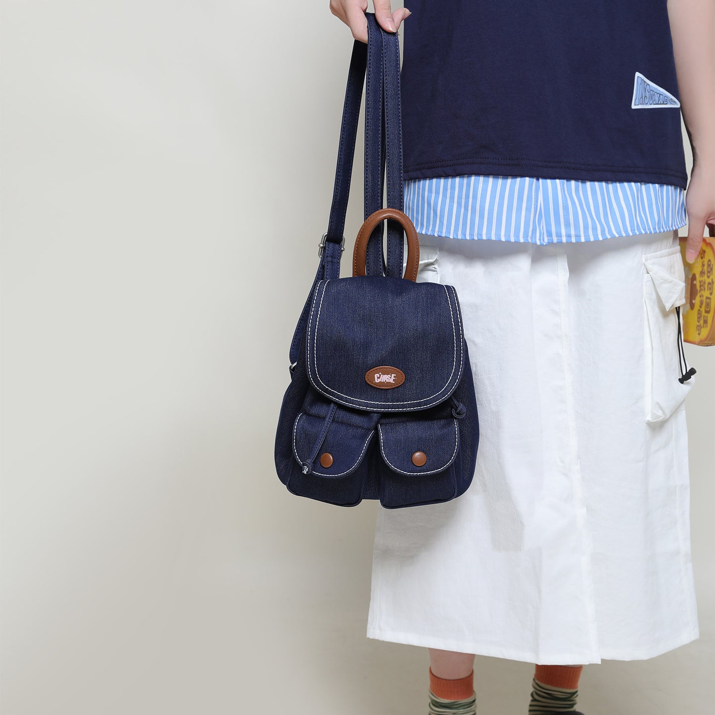 Women's Denim Canvas Mini Super Popular Niche Backpacks