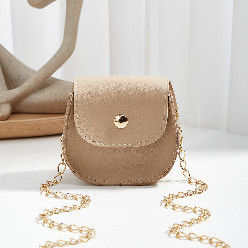 Women's Cute Simple Chain Strap Korean Style Women's Messenger Bag