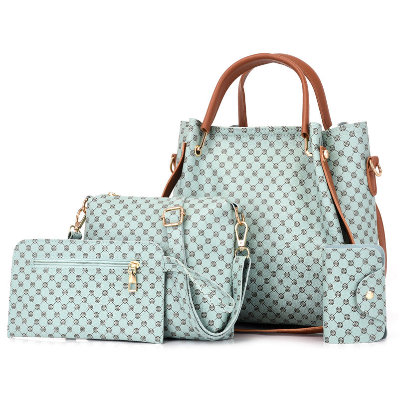 Trendy Attractive Women's Retro Set Printed Women's Shoulder Bag