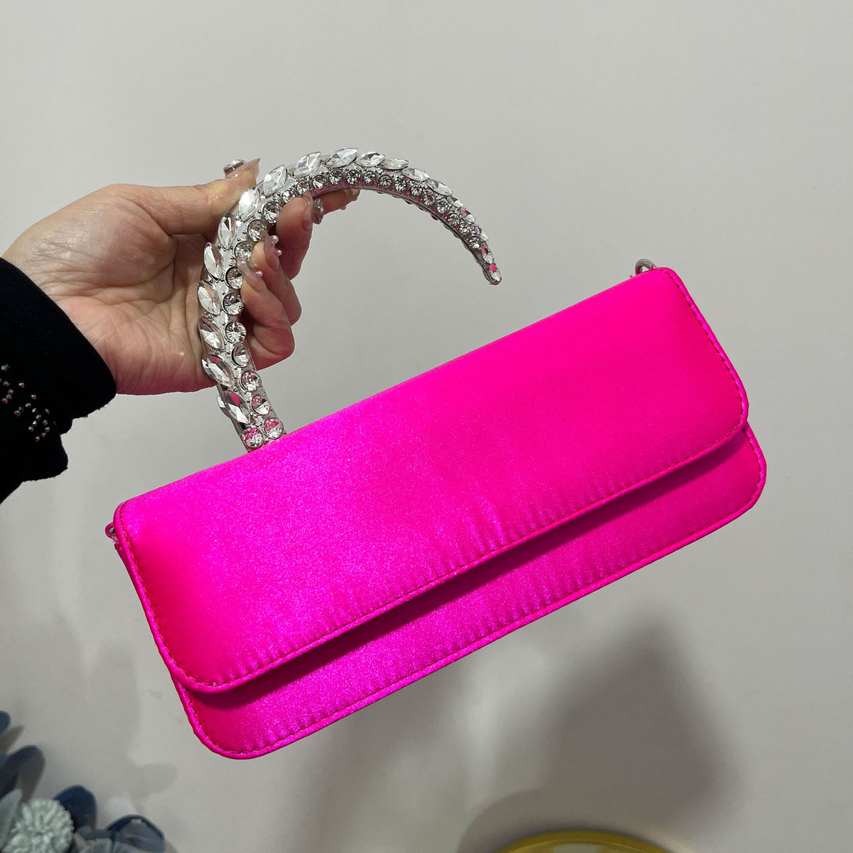 French Style Fairy Shiny Diamond J Women's Handbag