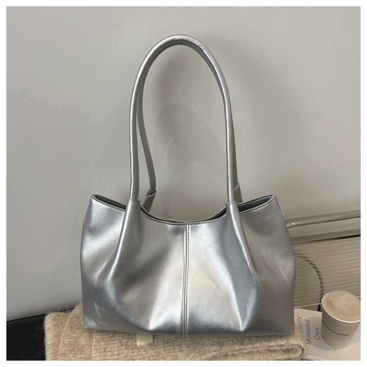 Design Beautiful Retro Winter Solid Color Large Capacity Western Style Bags