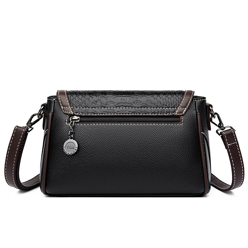 Women's Genuine Leather One Mom Fashionable Elegant Bags