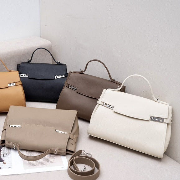 Women's First Layer Cowhide Genuine Leather Fashion Handbags