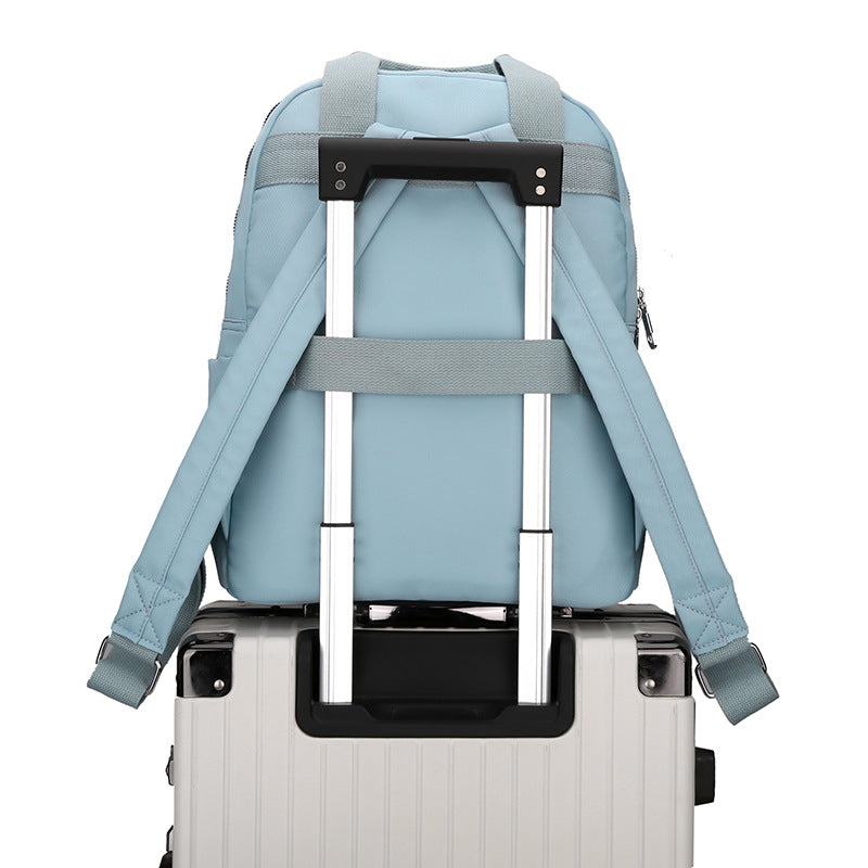 Women's Autumn Large Capacity Nylon Fabric Leisure Backpacks