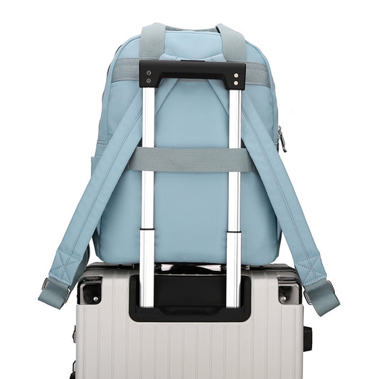 Women's Autumn Large Capacity Nylon Fabric Leisure Backpacks