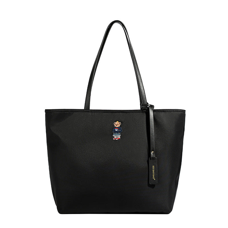 Source Commuter Large Capacity Totes Simple Embroidered Tote Bags