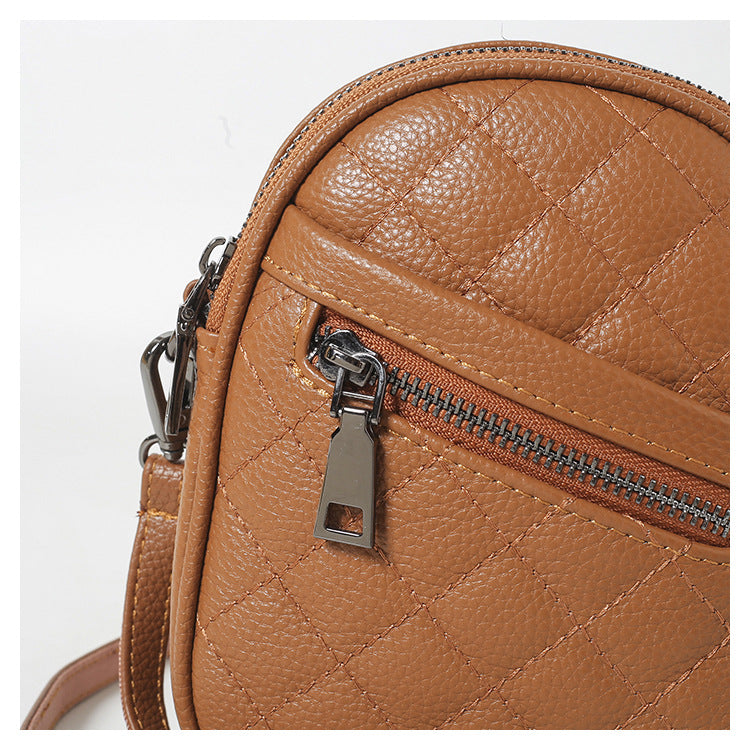 Women's Fashion Simple Leisure Vertical High-grade Shoulder Bags