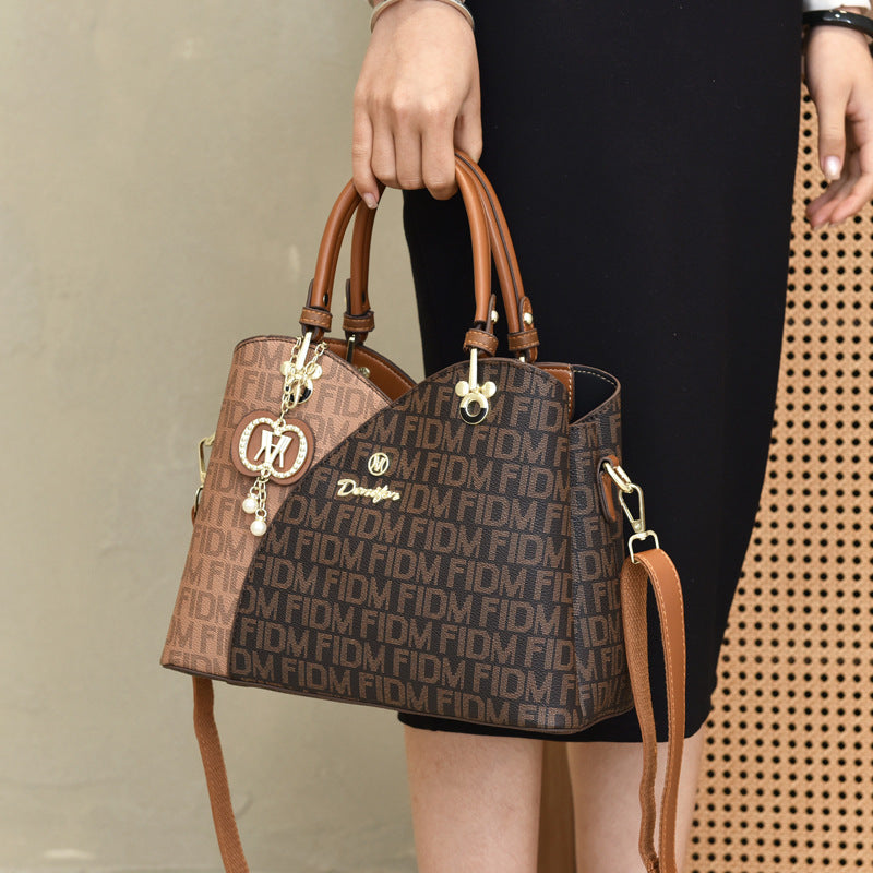 Women's Large Capacity Idle Style Mom Era Shoulder Bags