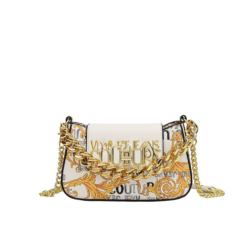 Women's Fashionable Fashion Printed Western Style Textured Shoulder Bags