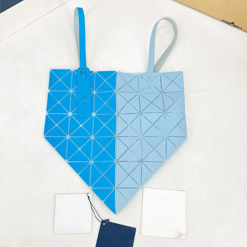Double-sided Frosted Rhombus Single Portable Female Bags