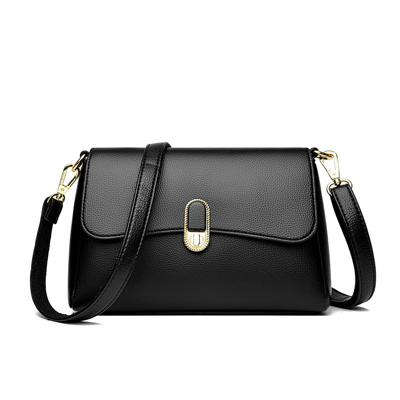 Women's Beautiful Fashion Soft Leather Mother Shoulder Bags